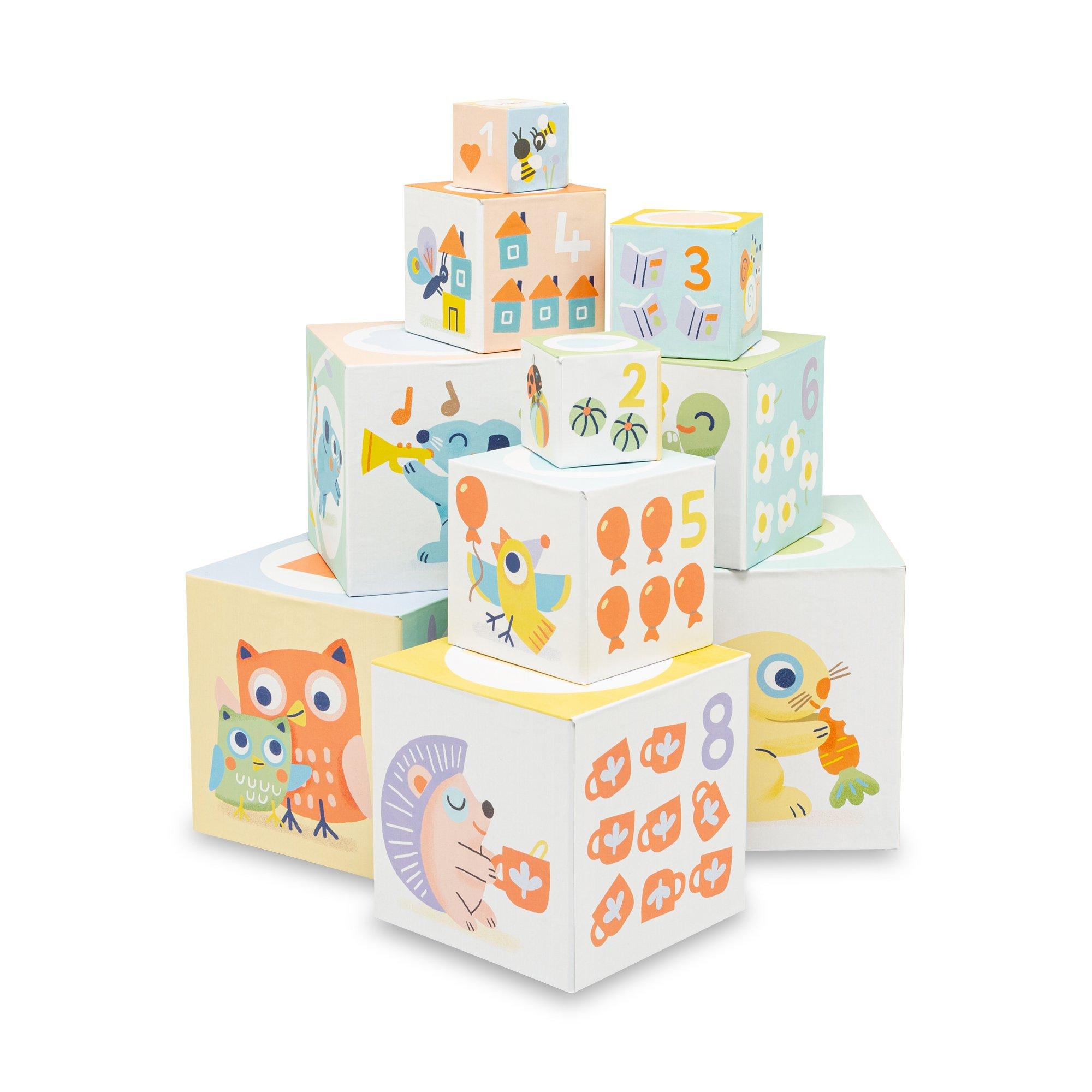 Image of Stapelbare Würfel Multicolor