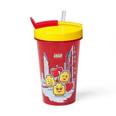 Room Copenhagen Becher mit Strohhalm  