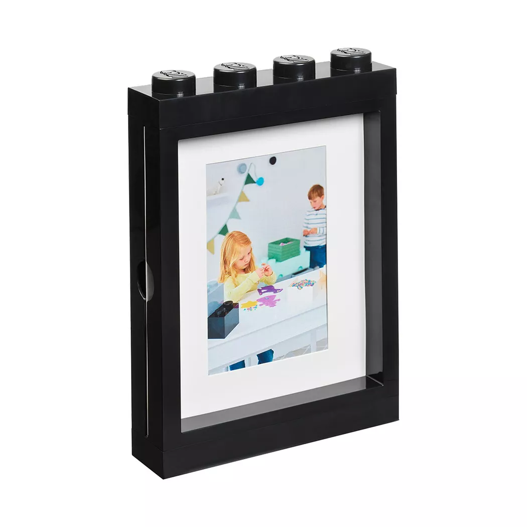 Room Copenhagen - LEGO-Bilderrahmen, Black