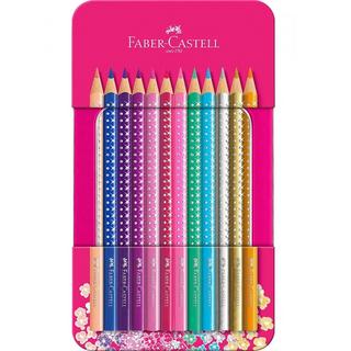 Faber-Castell Crayons de couleur Sparkle 