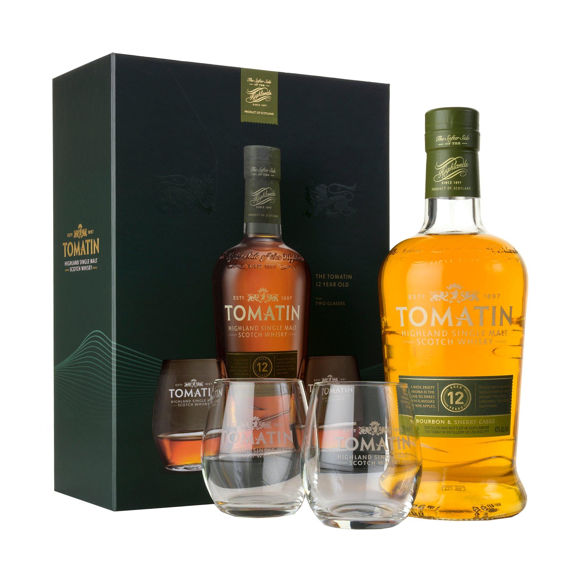 Image of Highland Single Malt 12 years old + 2 Glas Highland Single Malt 12 years old + 2 Glas