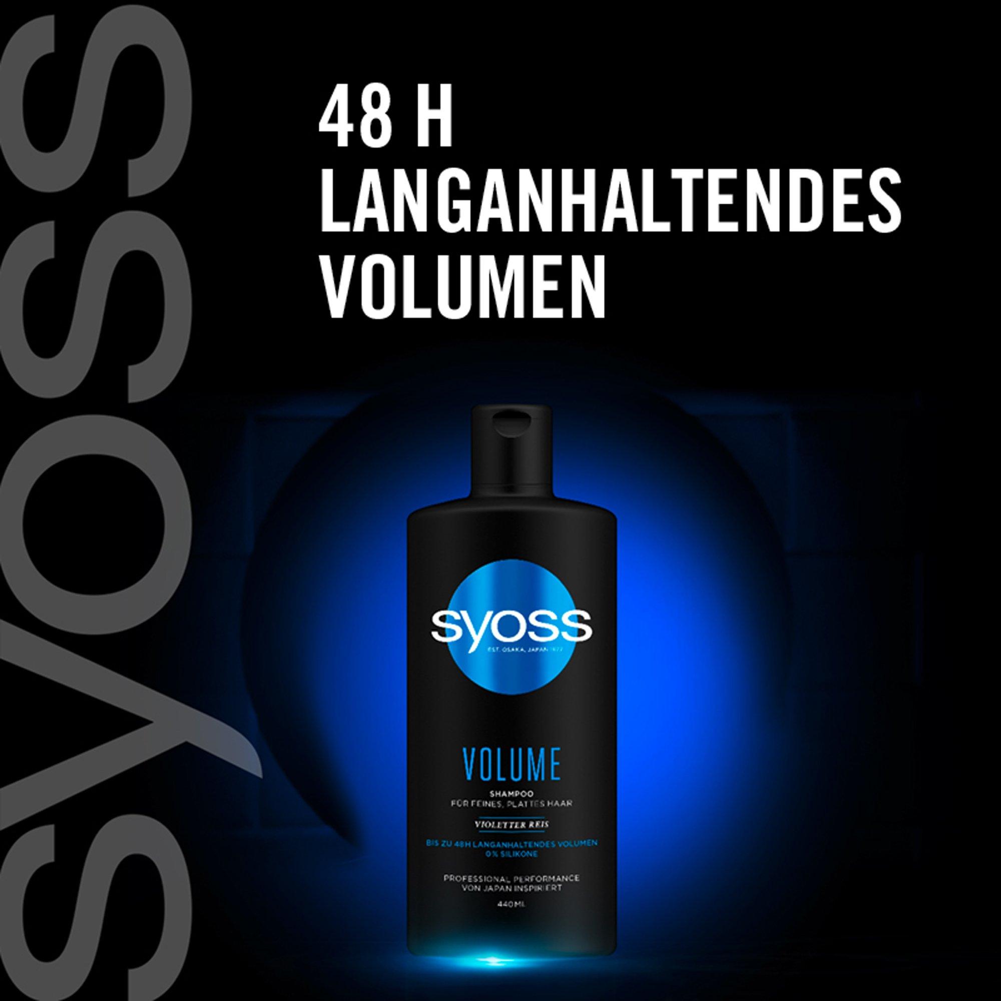 syoss Volume Shampooing Volume 