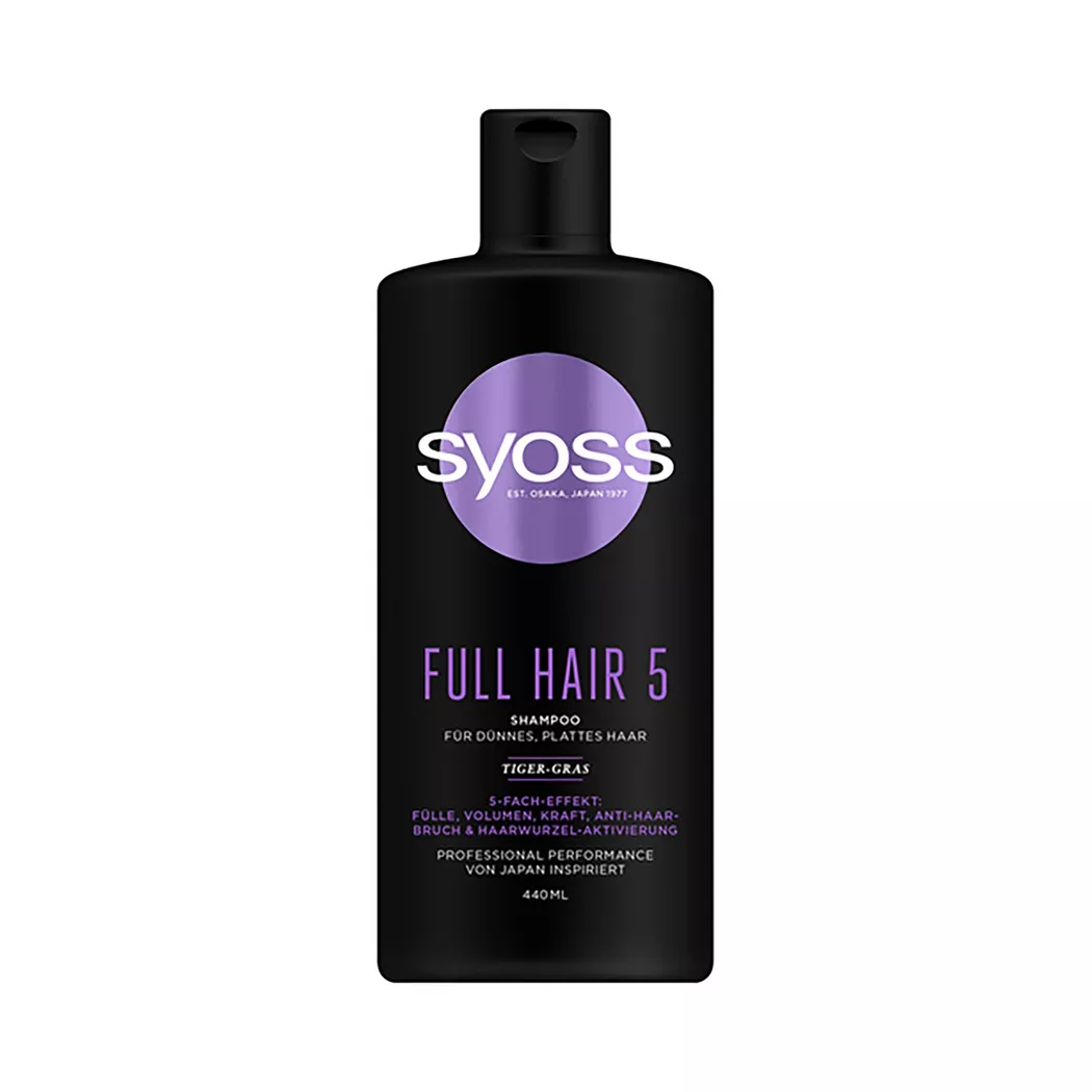 Syoss - Shampoo Full Hair 5, Syoss SHP Full Hair 5 440ML, 440 ml