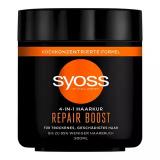 syoss  Repair Soins nutritionnels intensifs de réparation  