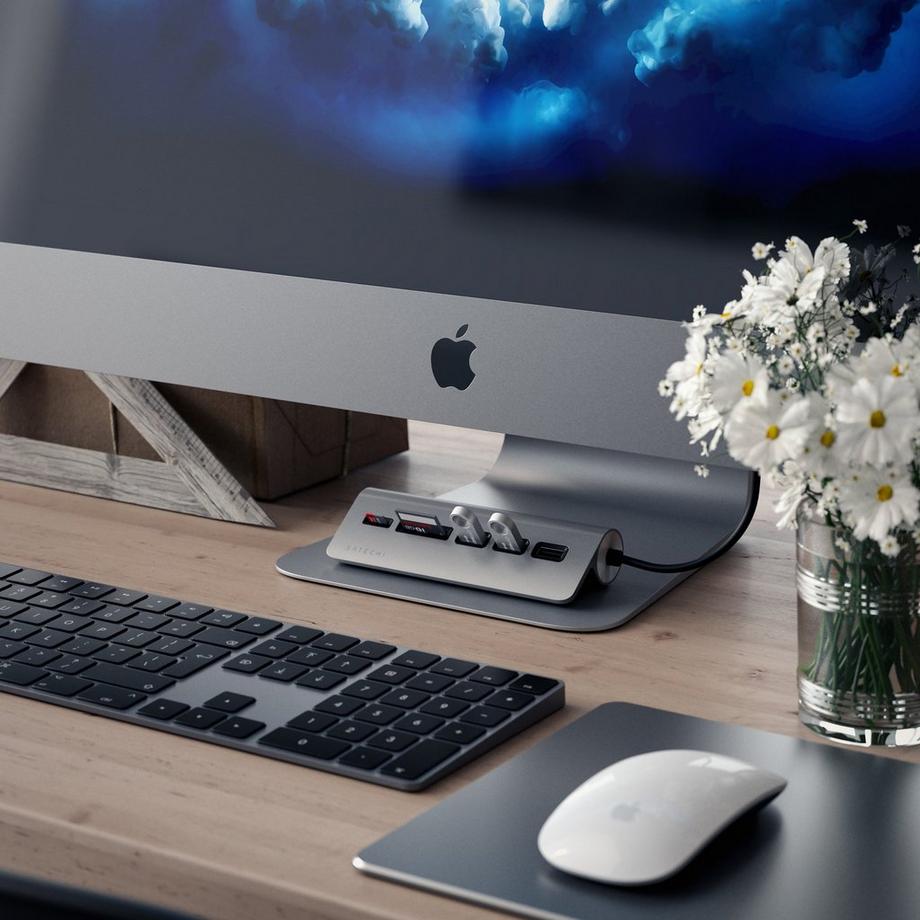 SATECHI Aluminium Hub USB-C HUB 