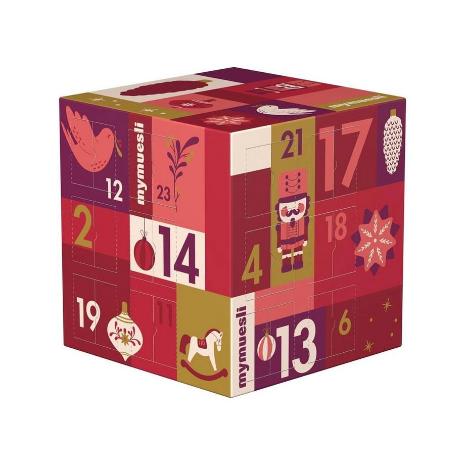 mymuesli XMAS Müsli Adventskalender 