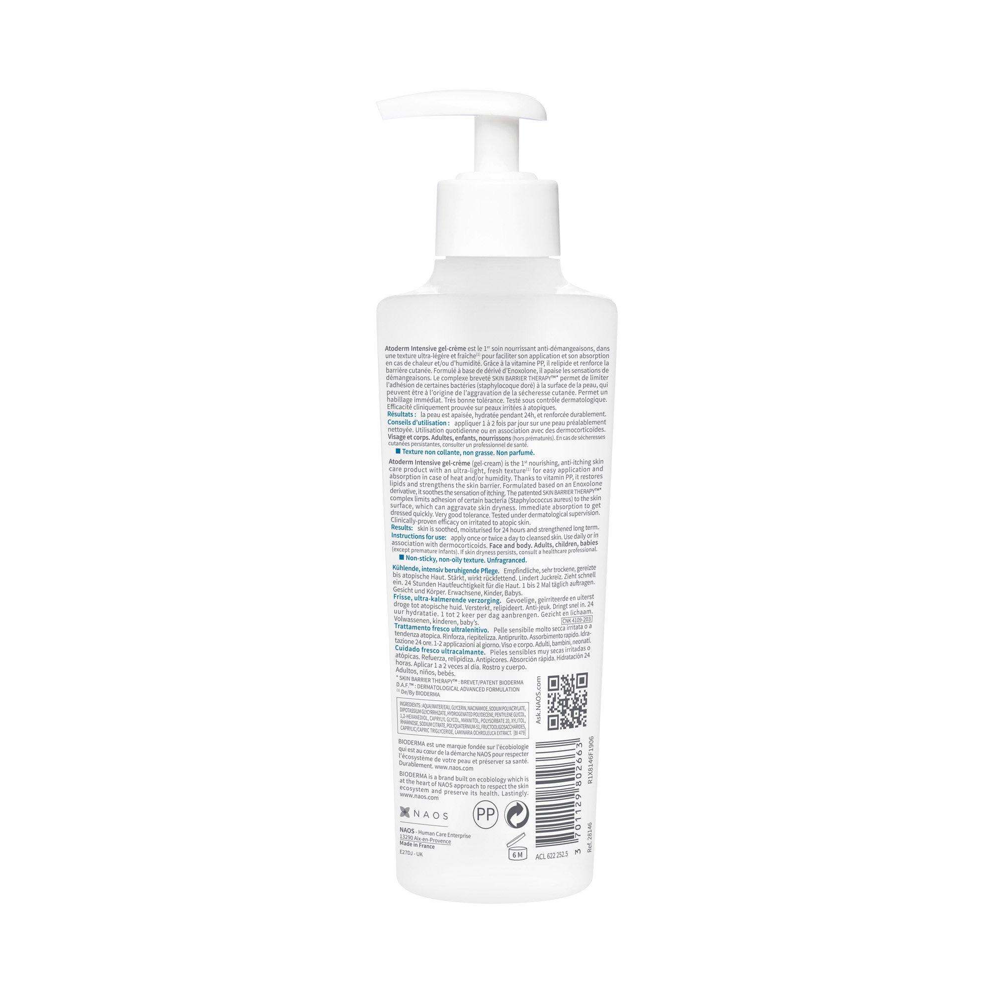 BIODERMA ATODERM INTENSIVE GEL Atoderm Intensive Gel-Crème 