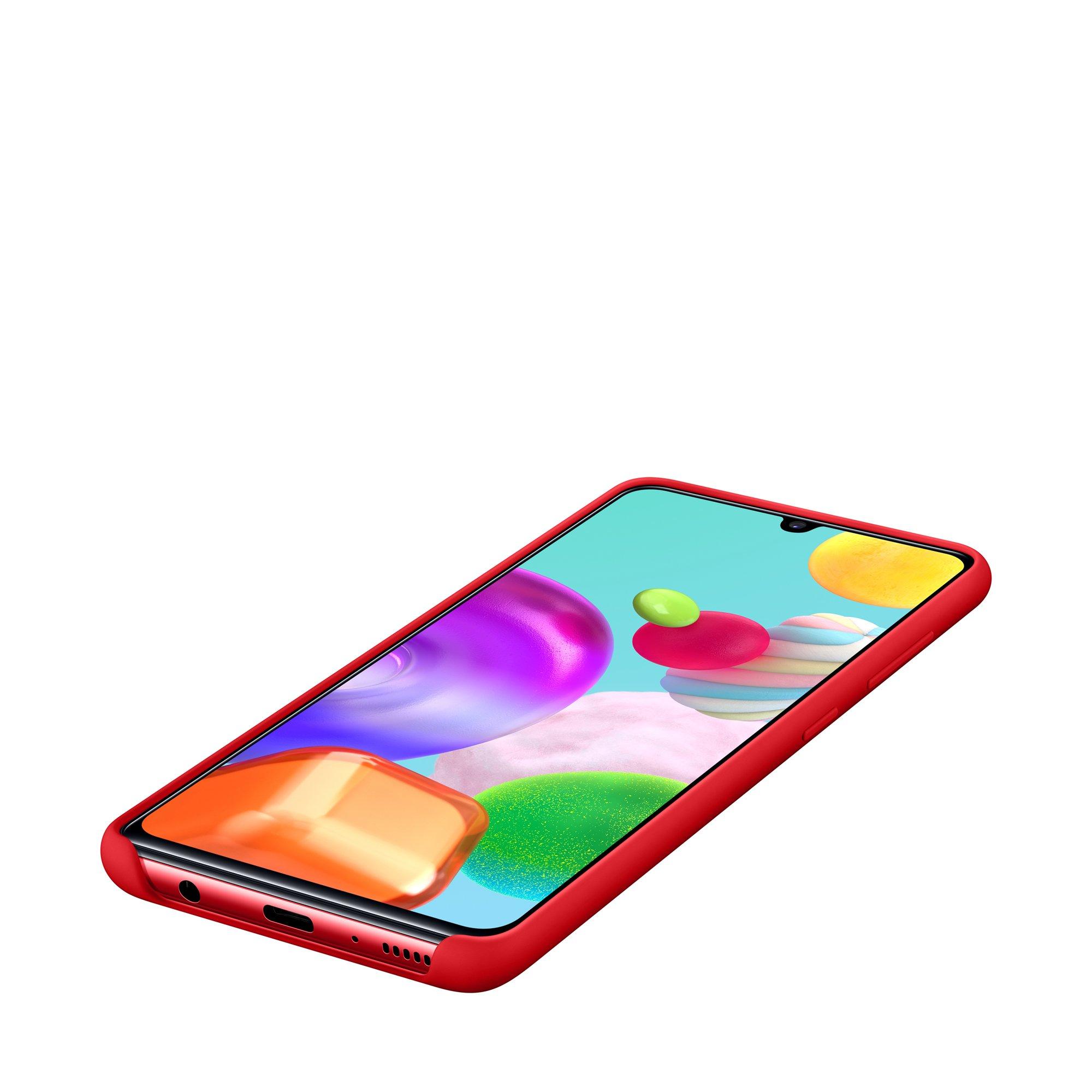 SAMSUNG Silicone (Galaxy A41) Hardcase für Smartphones 