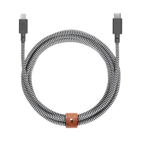 NATIVE UNION Belt Cable (USB-C, Lightning) Cavo USB-C di ricarica/sync 