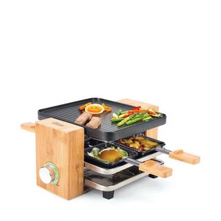 König Fornello per raclette Bamboo, 4 Personen 