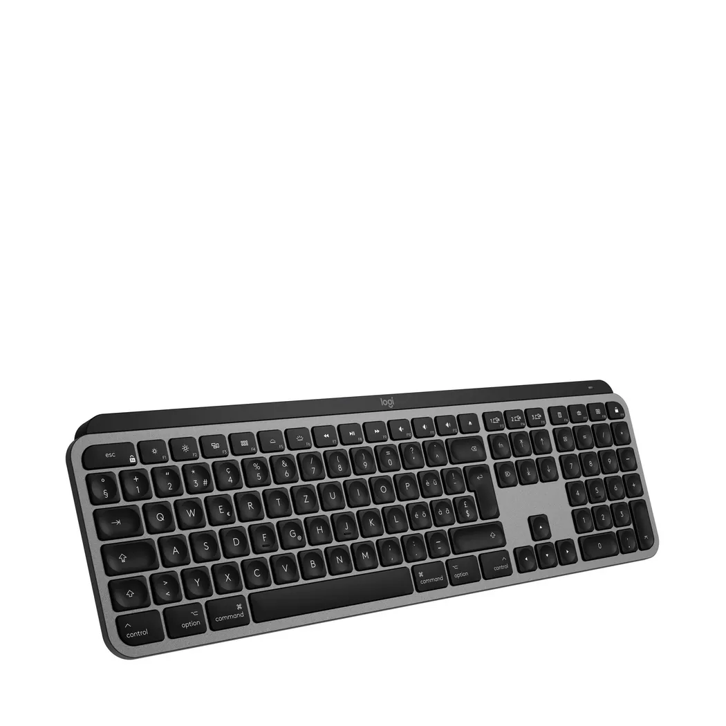 Logitech MX Keys for Mac Keyboard Space Gray QWERTZ