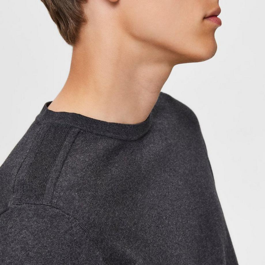 SELECTED Berg CN Rundhals Pullover  
