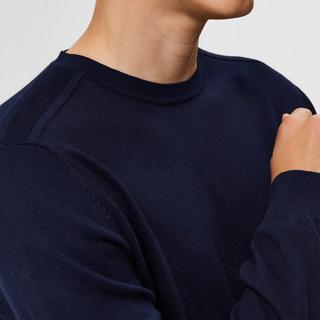 SELECTED Berg CN Rundhals Pullover  