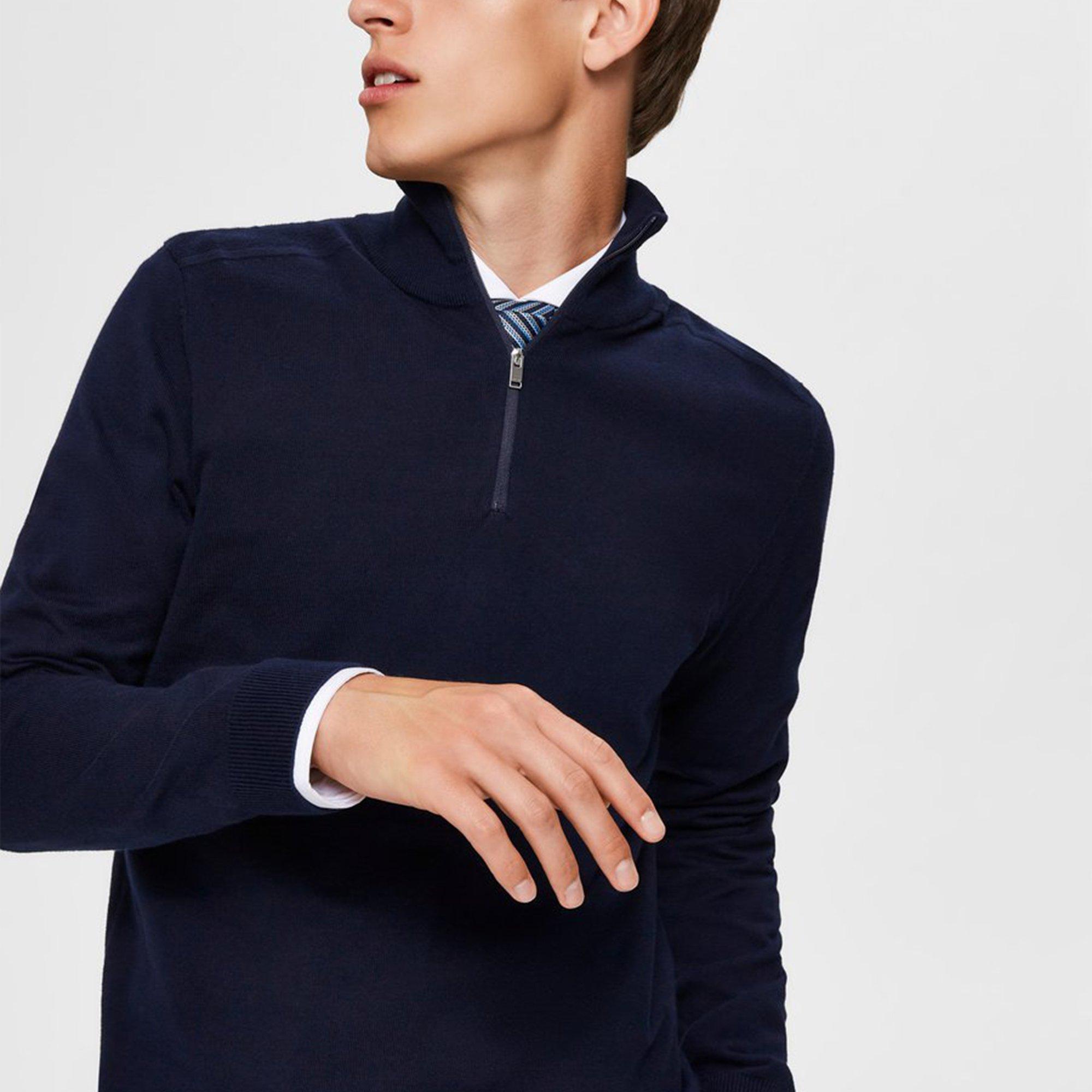 SELECTED Berg Half Zip Pull  