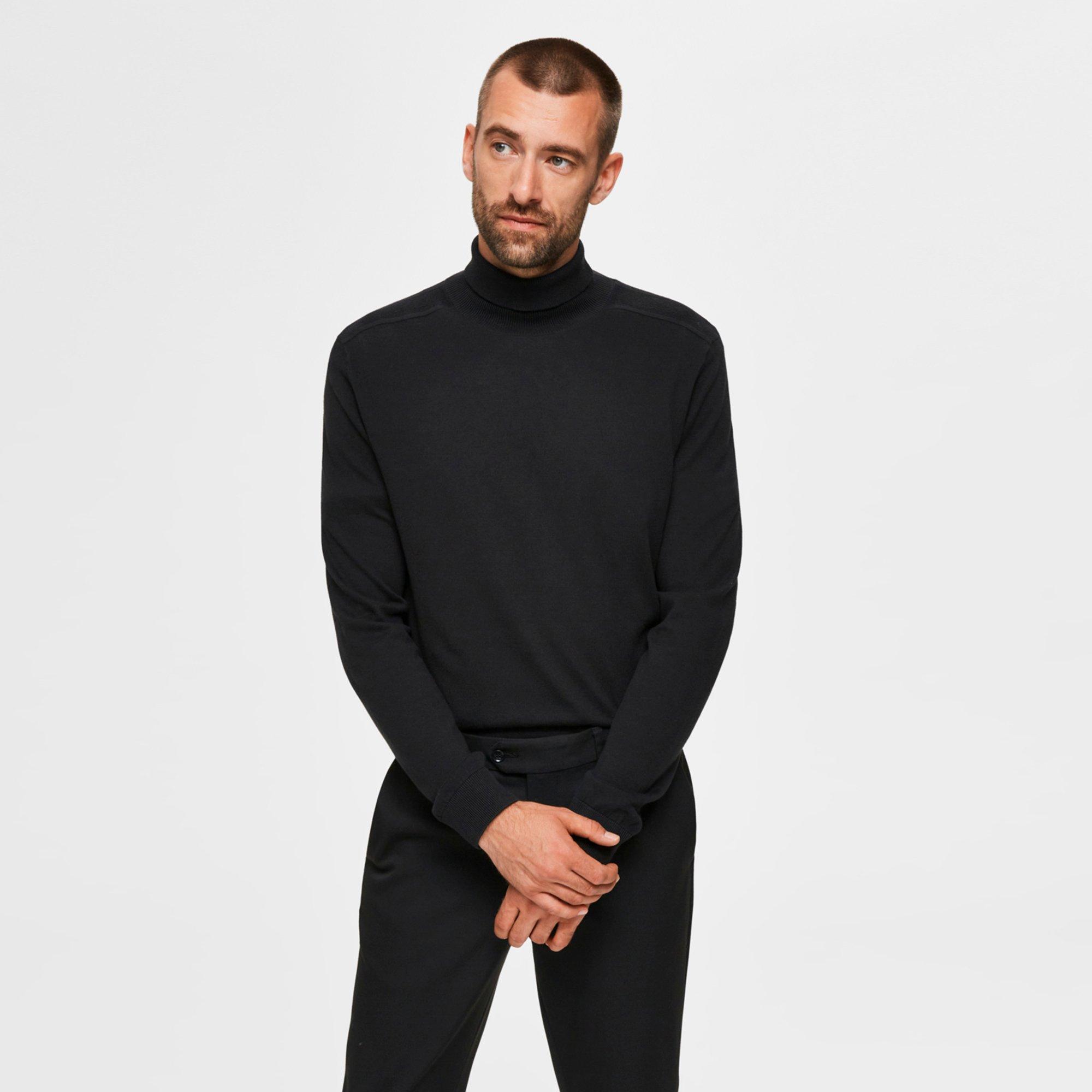 SELECTED SLHBERG ROLL NECK B NAW Pull, col roulé 