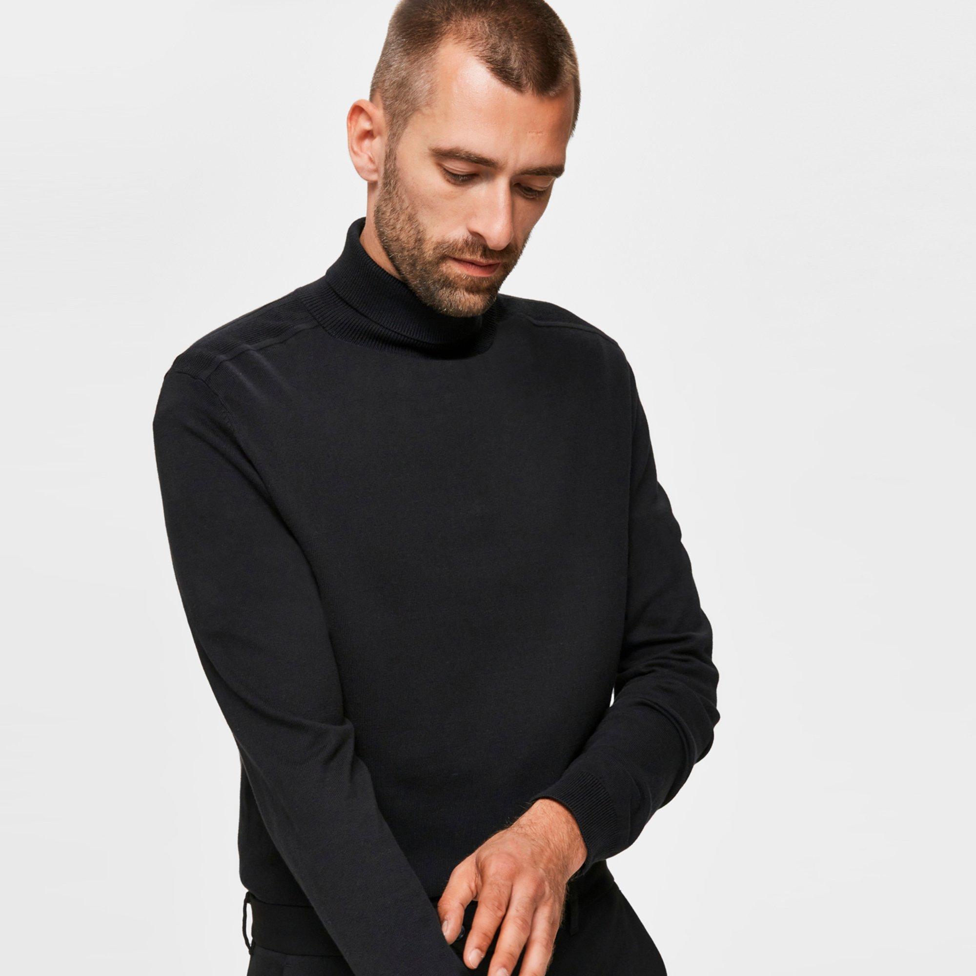 SELECTED SLHBERG ROLL NECK B NAW Pull, col roulé 