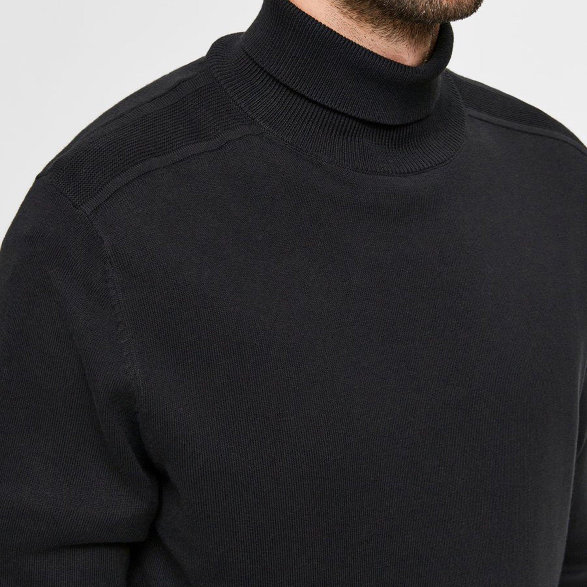 SELECTED SLHBERG ROLL NECK B NAW Pull, col roulé 