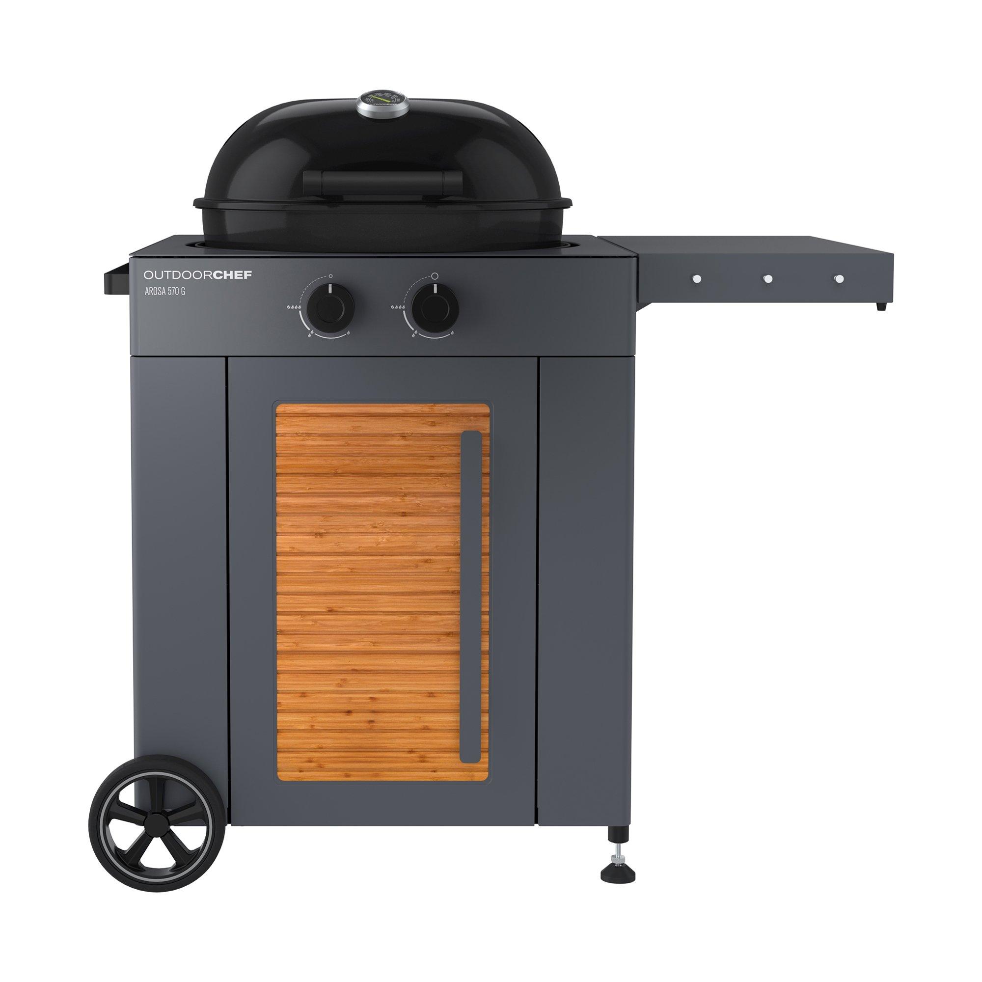 Image of Outdoorchef Gasgrill Arosa 570G Bamboo - 82X112X111.5CM