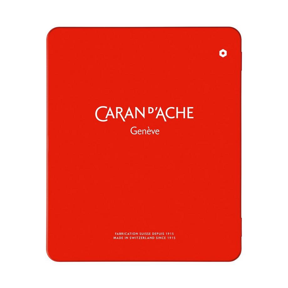 Caran d'Ache Feutre dans un étui métallique Fibralo Brush Fasermaler 