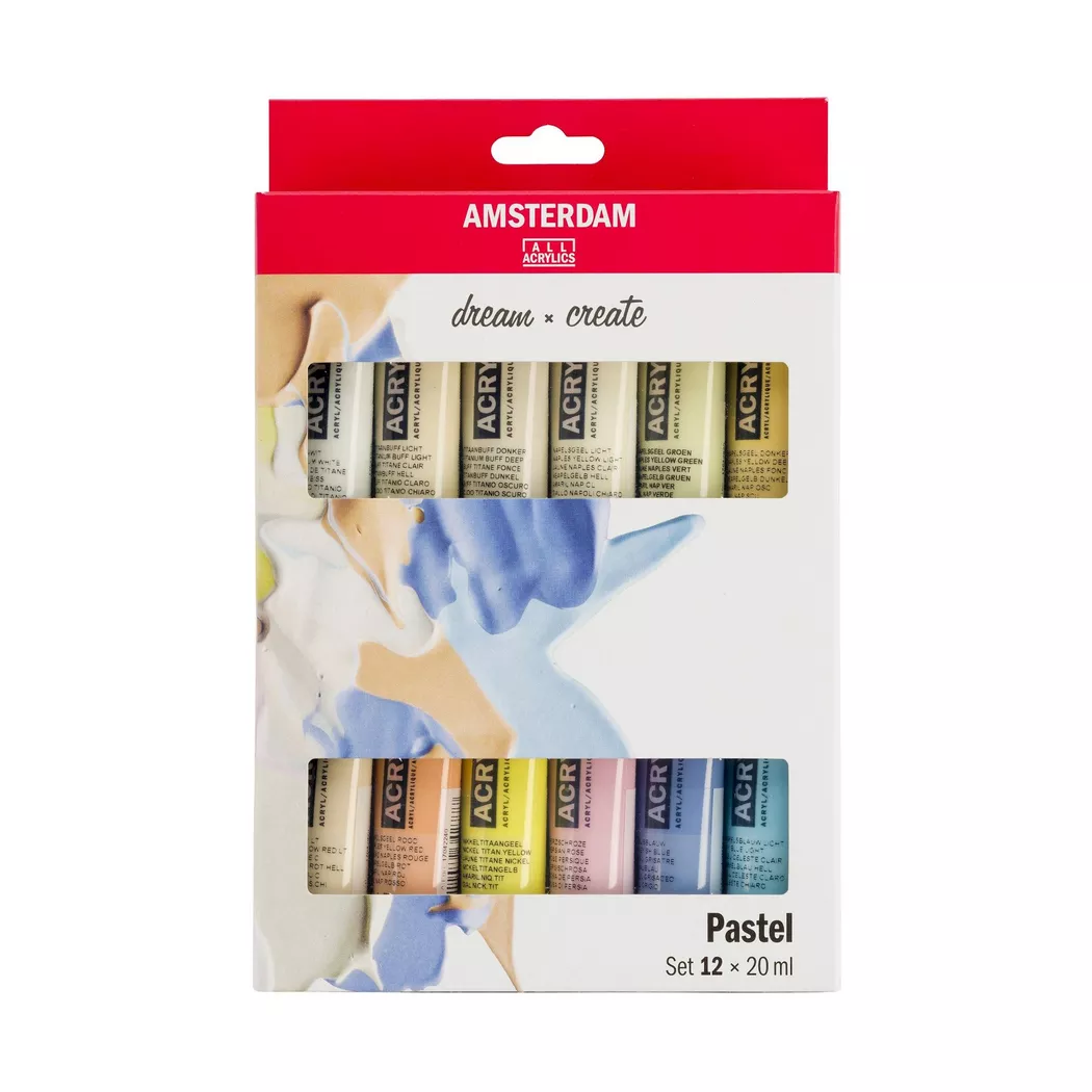 AMSTERDAM Pastellfarben Set