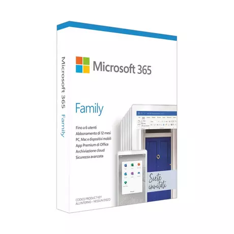 Microsoft Office 365 Family IT (1 Year) Office 