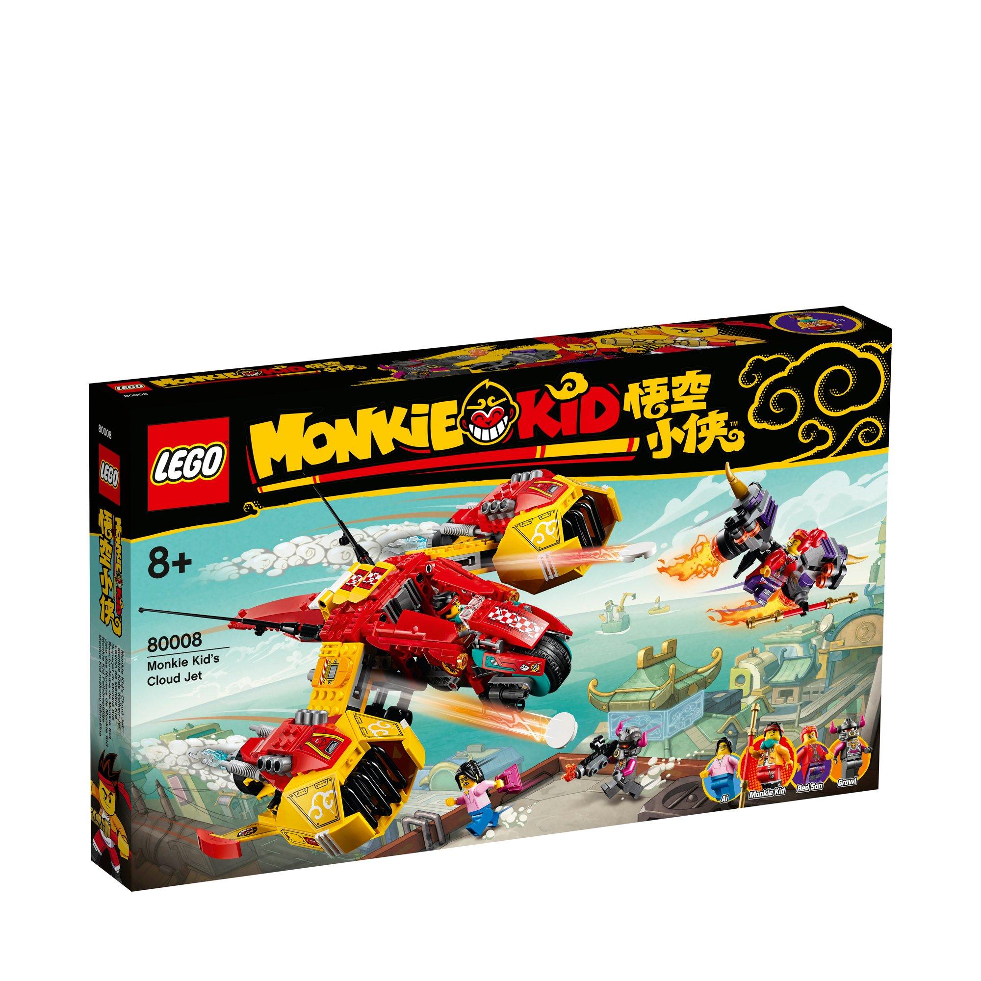 Image of LEGO 80008 Monkie Kids Wolken-Jet