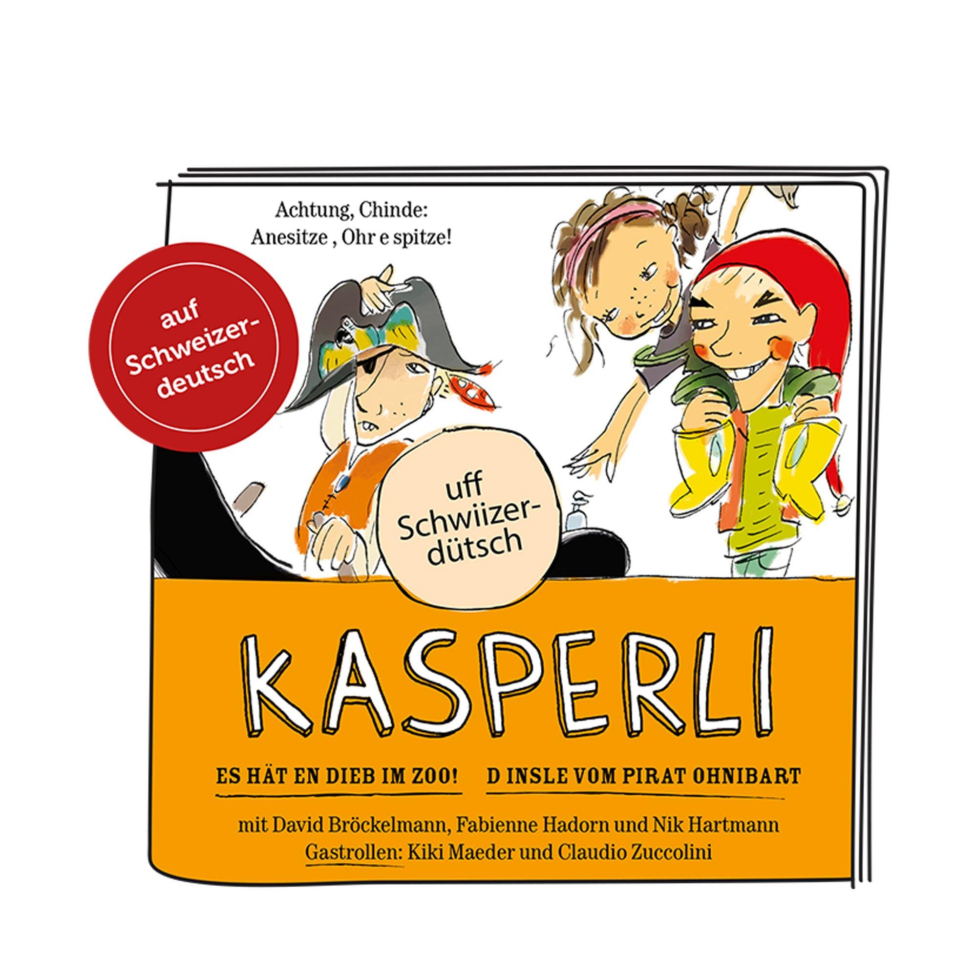 Tonies  Kasperli, Es hät en Dieb im Zoo! / D Insle vom Pirat Ohnibart, Schweizerdeutsch 