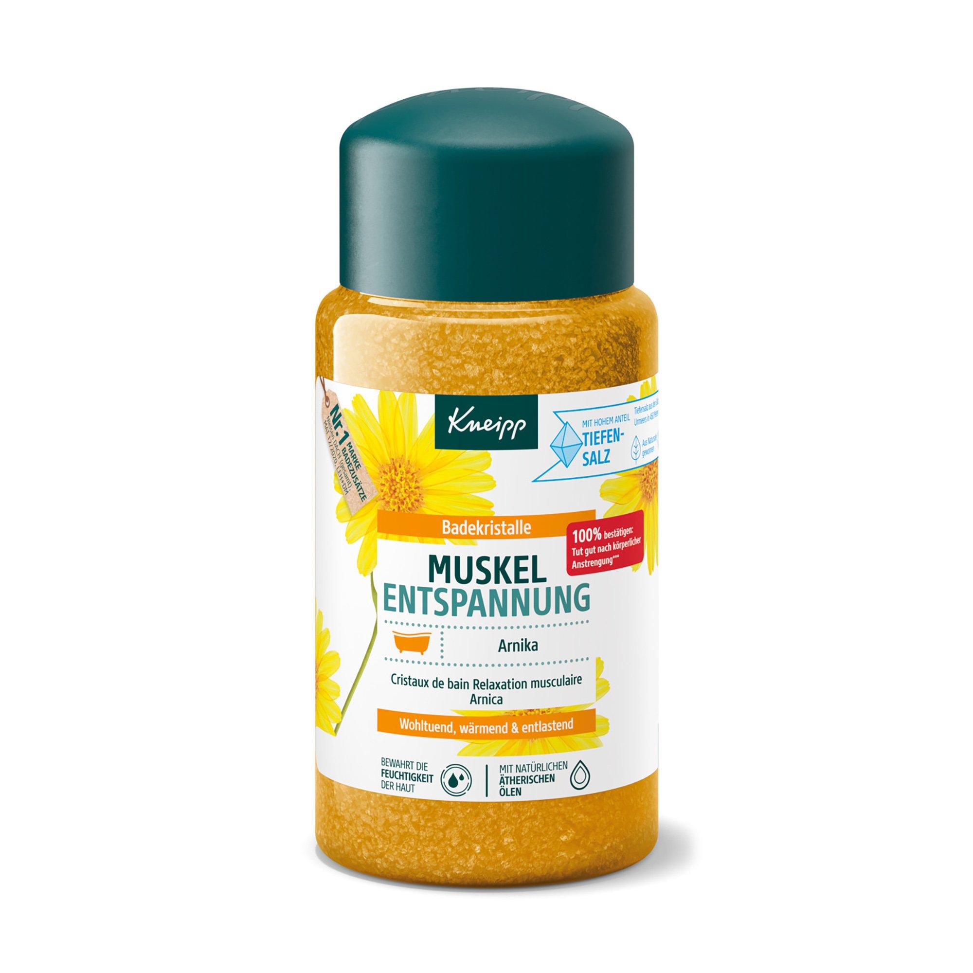 Kneipp  Badesalz Arnika Cristaux De Bain Détente Musculaire 