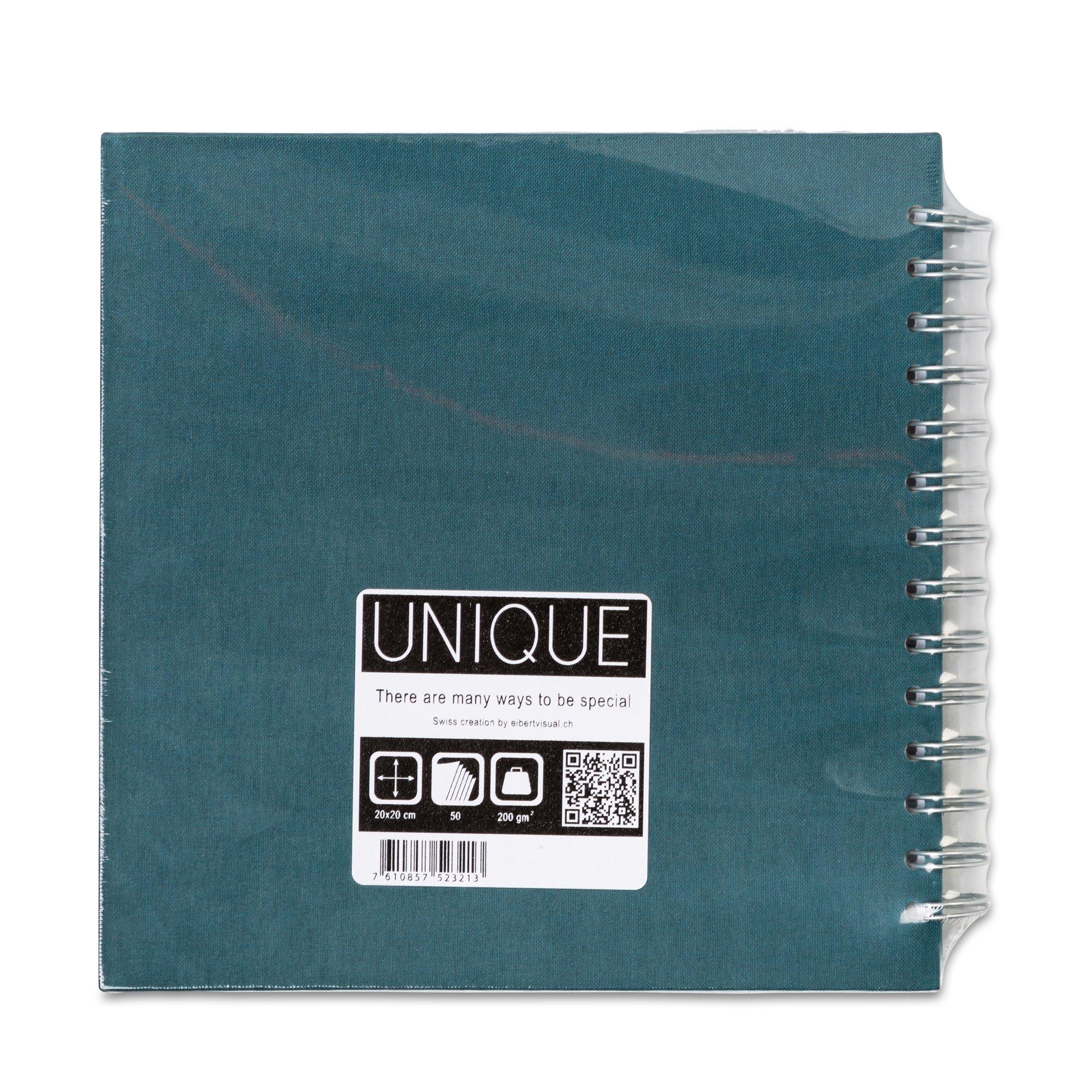 EIBERT Livre créatif avec couverture en lin  