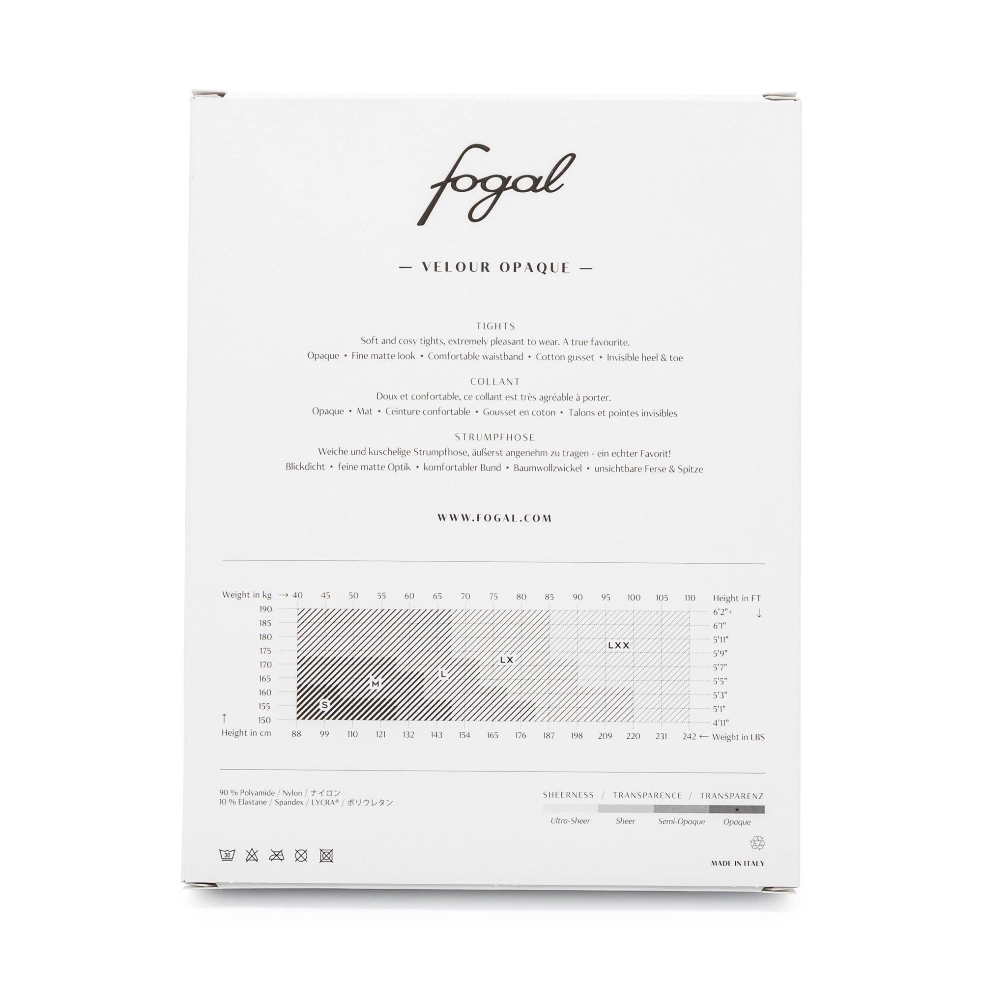 Fogal Collant Velour Opaque 50 DEN  