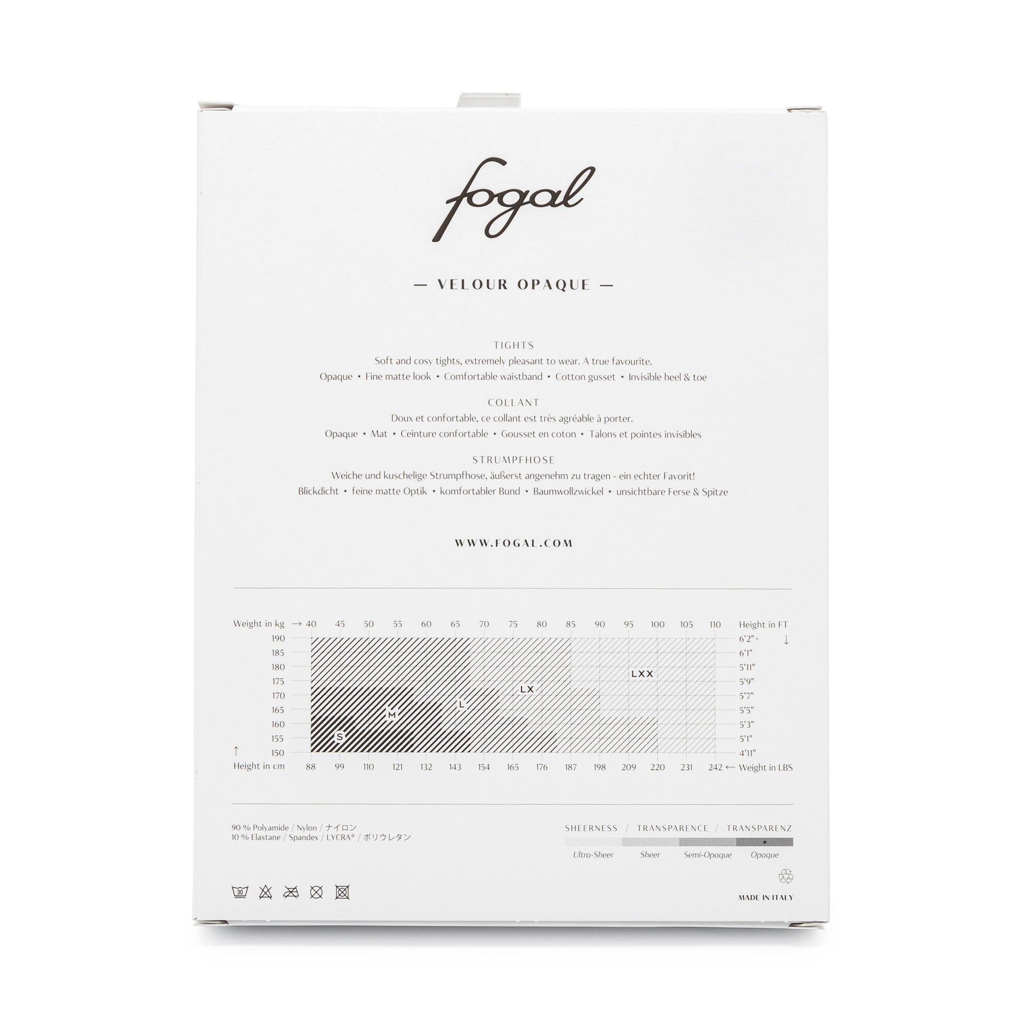 Fogal Collant Velour Opaque 50 DEN  