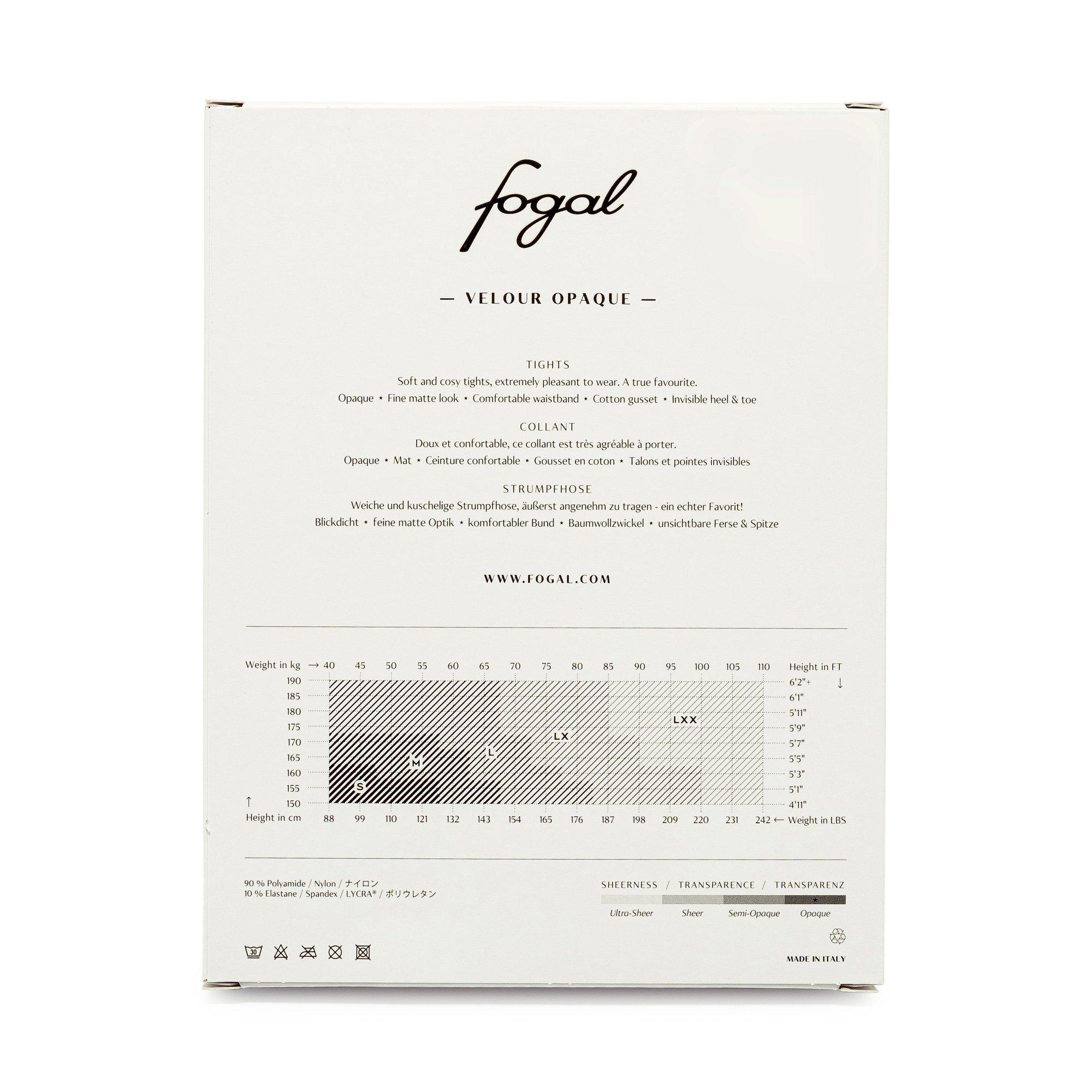 Fogal Collant Velour Opaque 50 DEN  