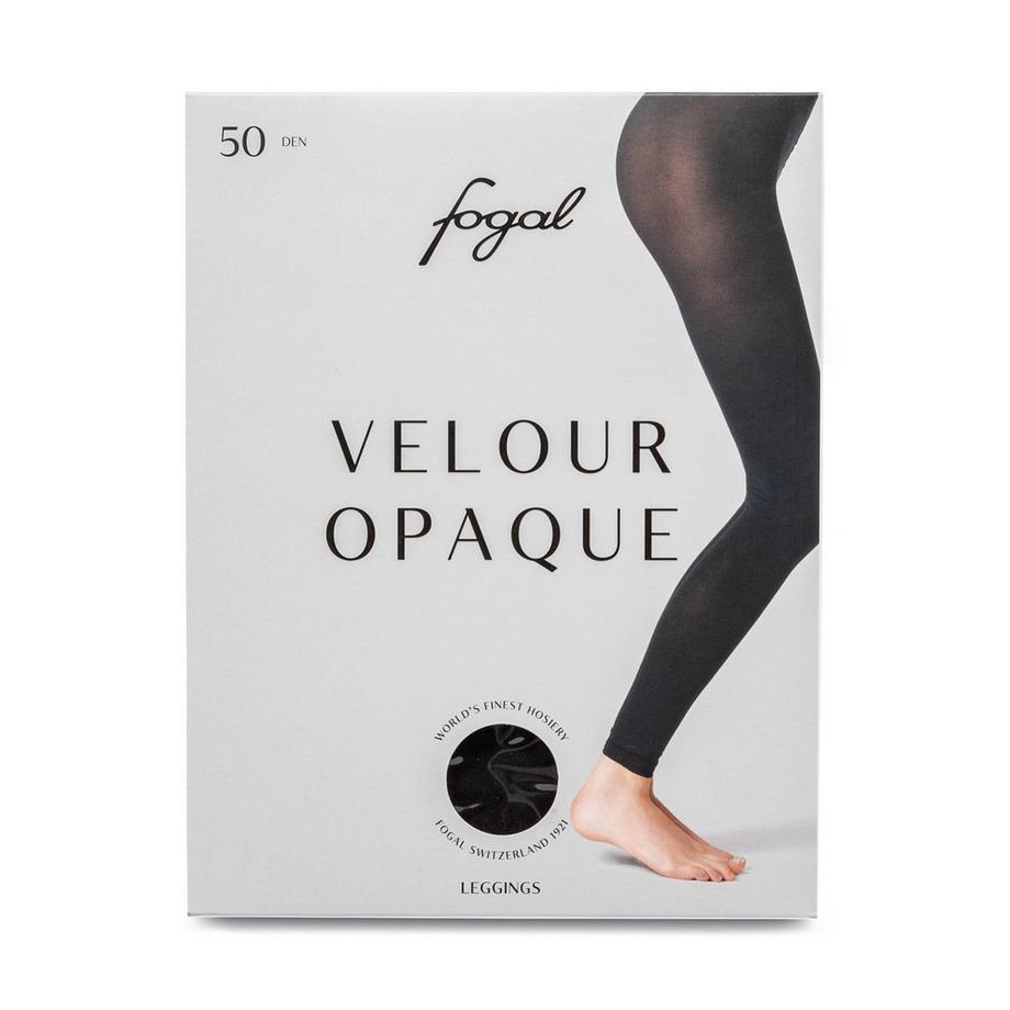 Fogal Velour Blickdichte Leggings  