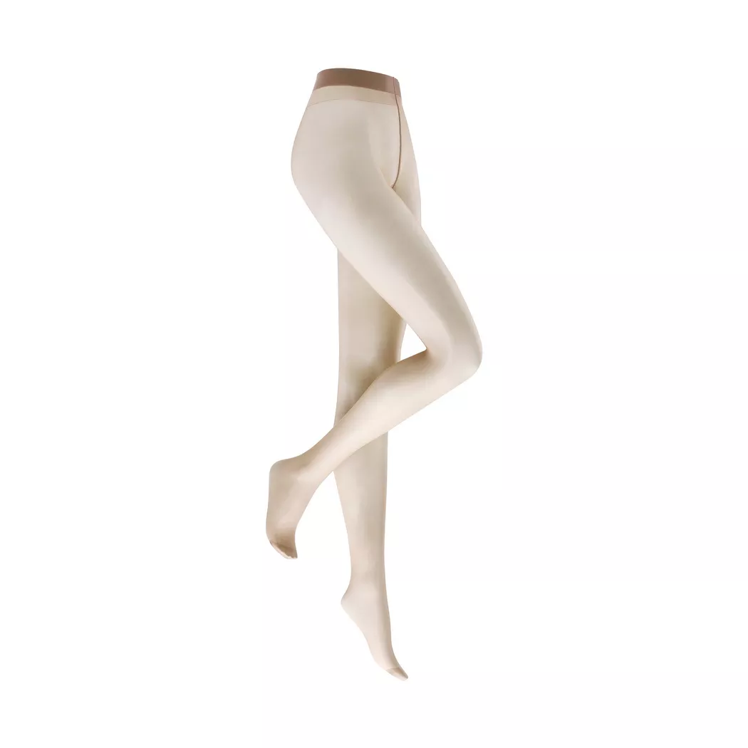 Feinstrumpfhose KUNERT "CHINCHILLAN RUN STOP 20", Damen, Gr. M, cashmere, Obermaterial: 72% Polyamid, 28% Elasthan, elastisch, Strumpfhosen Feinstrumpfhose, mit innovativem Kunert-Maschenstopp, transparent, matt 3
