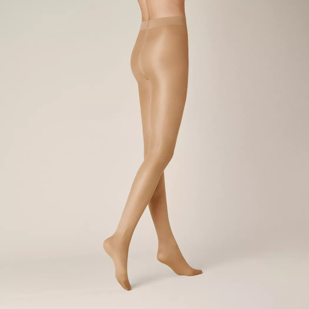 KUNERT Strumpfhose 40 Den SATIN LOOK puder beige   42-44 damen