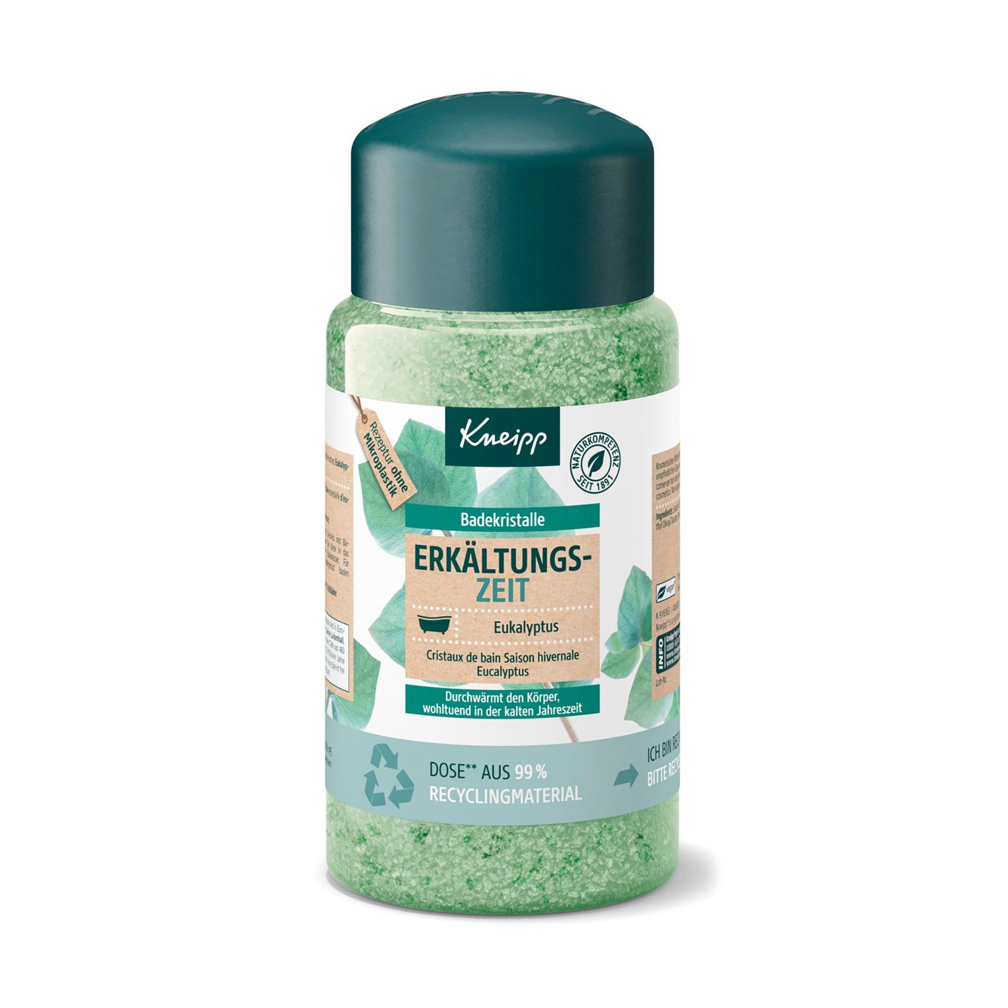 Kneipp  Badesalz Eukalyptus Saison Froide, Cristaux De Bain Eucalyptus 