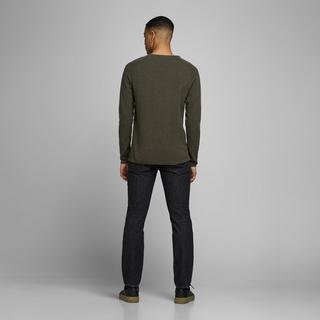 JACK & JONES Pullover Slim Fit Langarm  