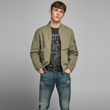 Bomberjacke, Reissverschluss