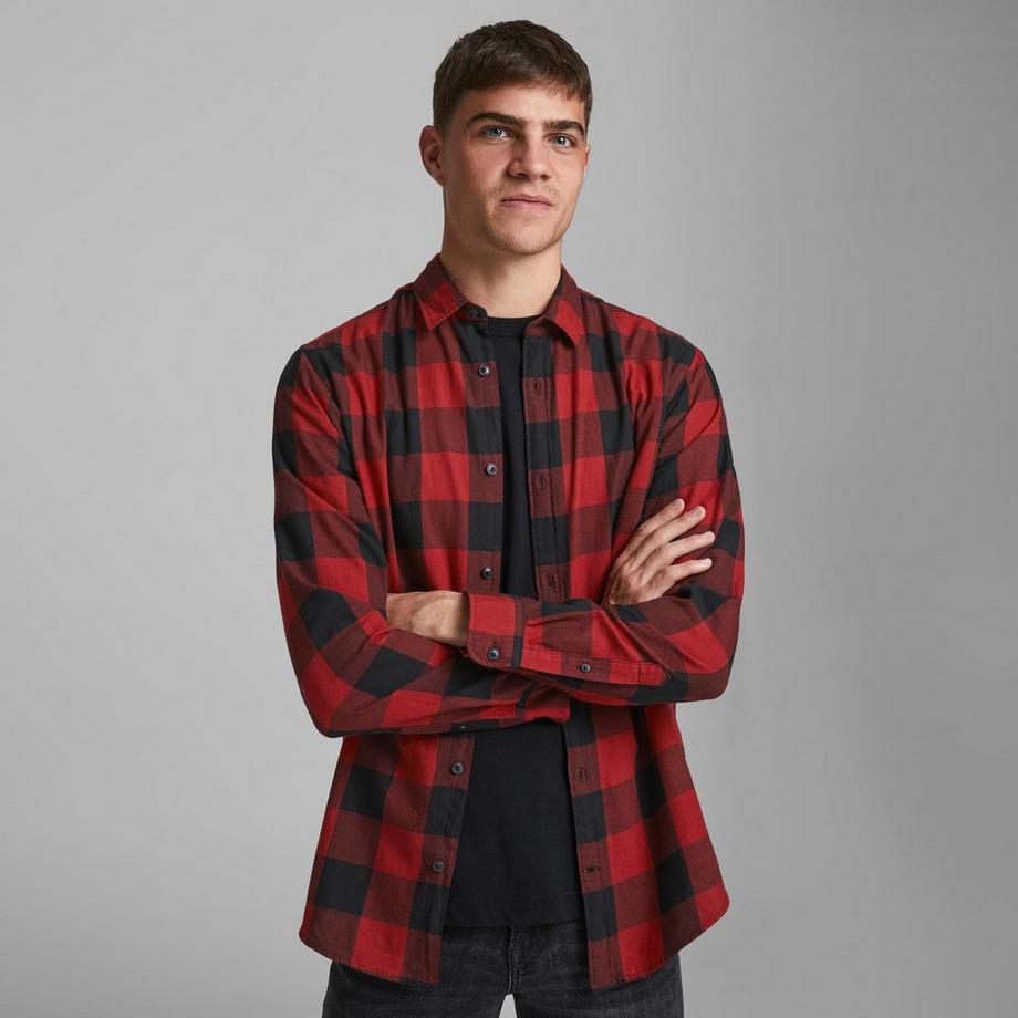 JACK & JONES Egingham Twill Chemise Manches Longues à Carreaux  