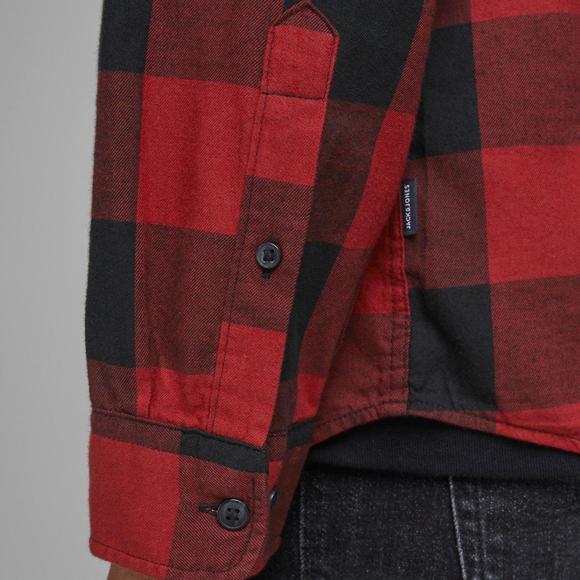 JACK & JONES Egingham Twill Chemise Manches Longues à Carreaux  