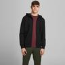 JACK & JONES JJEBASIC SWEAT ZIP HOOD Sweatjacke mit Kapuze 