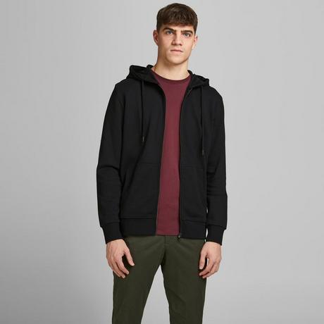 JACK & JONES Basic Zip Hood Sweatjacke  