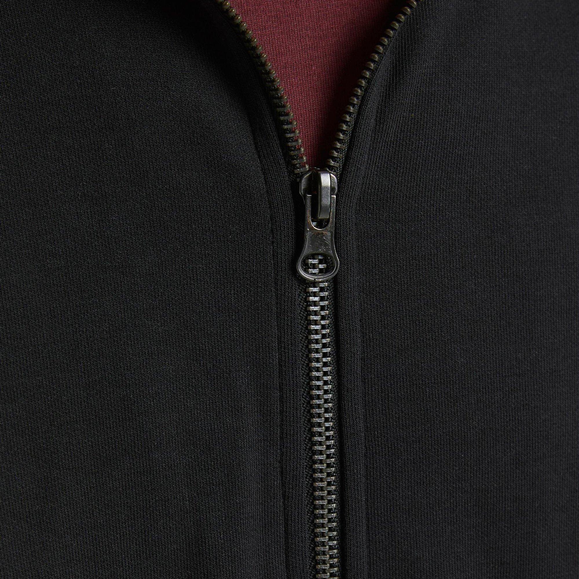 JACK & JONES Basic Zip Hood Sweat à Capuche  