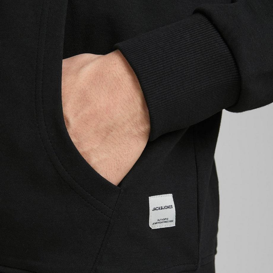 JACK & JONES Basic Zip Hood Sweat à Capuche  