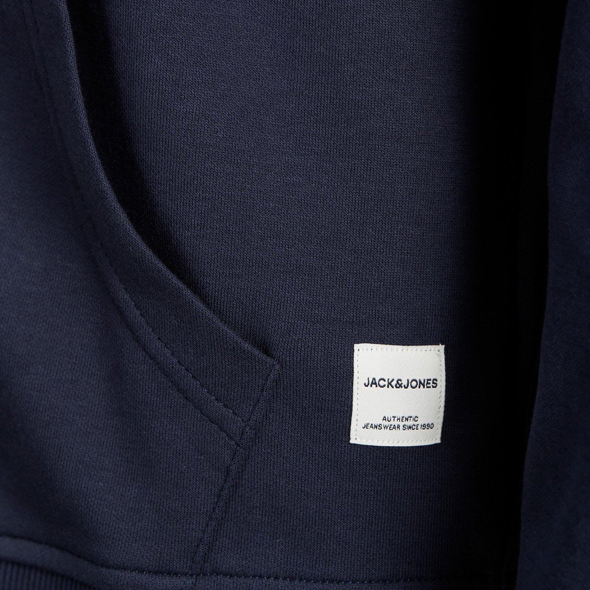 JACK & JONES Basic Zip Hood Sweat à Capuche  
