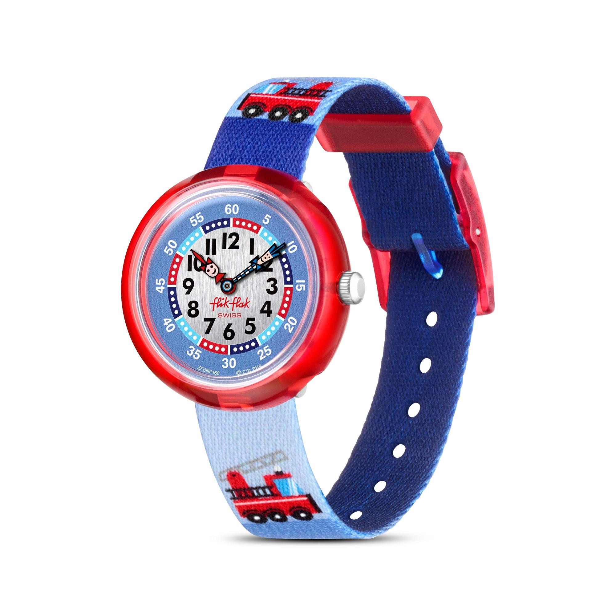 flik-flak FIRESTRUCK Orologio analogico 