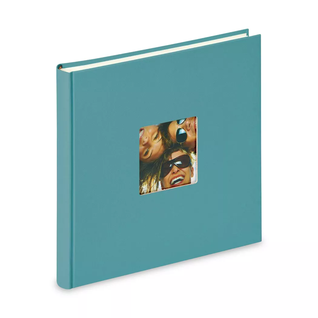 Walther - Fotoalbum, 26X25CM, Petrol