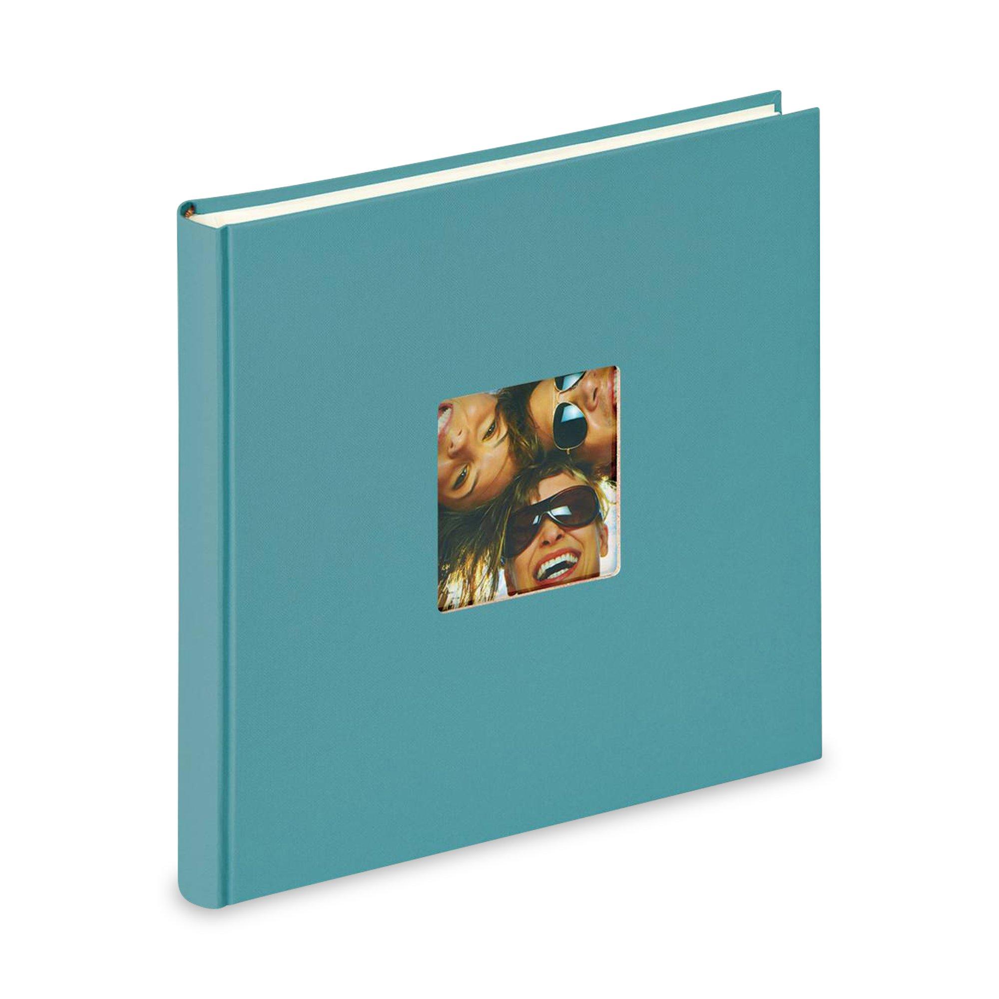 Album Fotografico Walther Design Harper – Verde Menta – 28x30,5 Cm – 50 Pagine Di Cartone Fotografico Senza Acidi