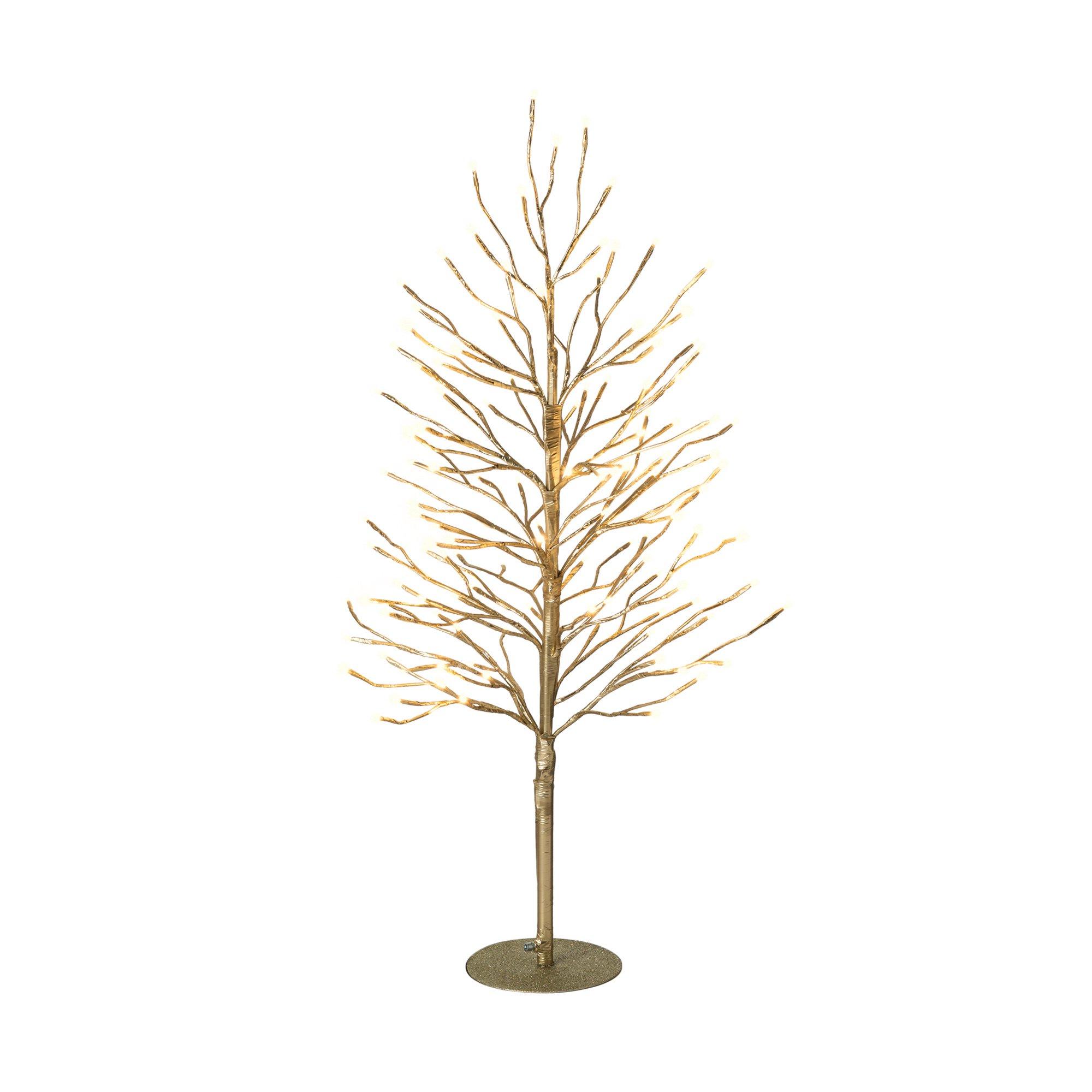 Image of STT Lichtobjekt Gold Tree - 90cm