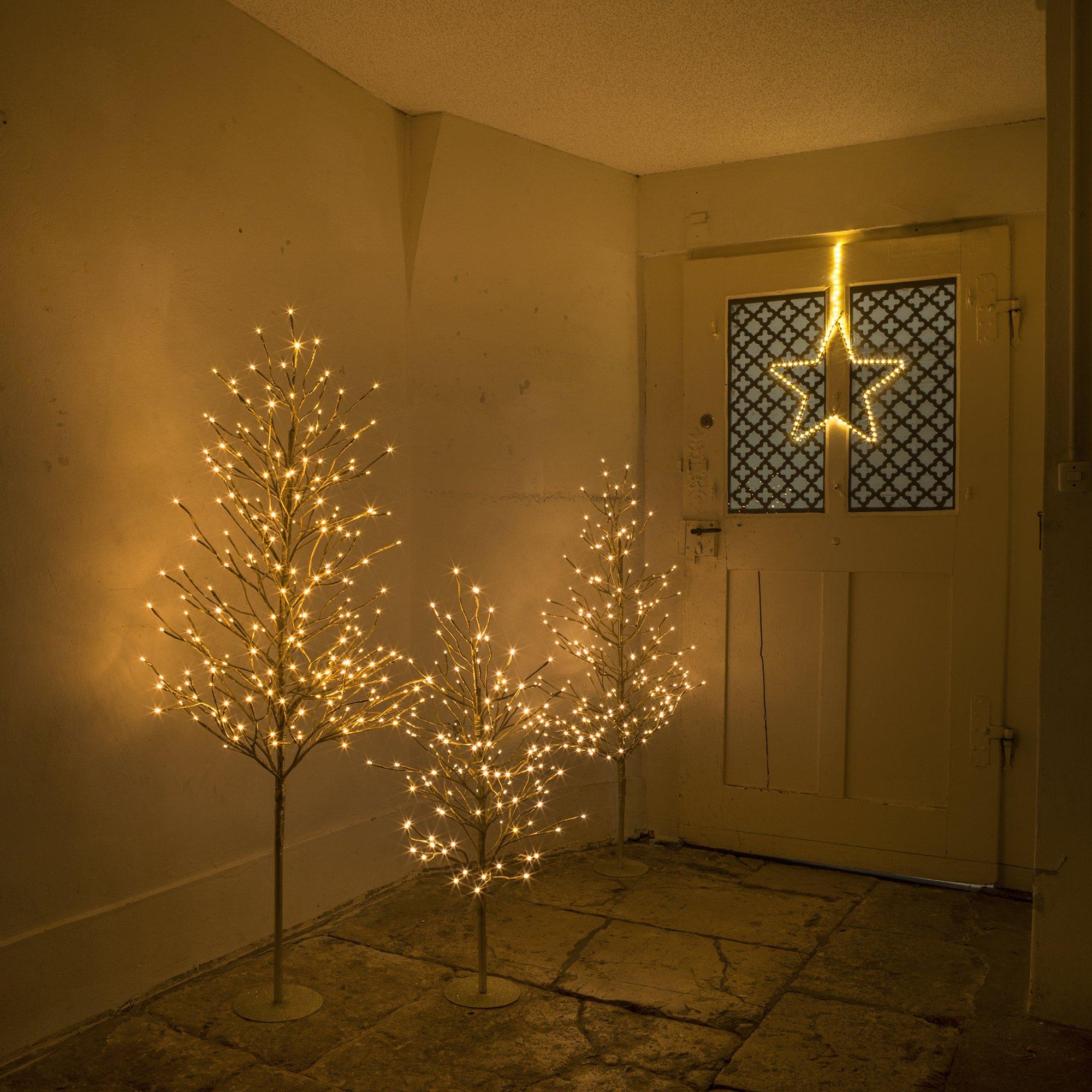 STT Objet lumineux LED Gold Tree 